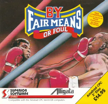 By Fair Means Or Foul (UK) (1988) box cover front